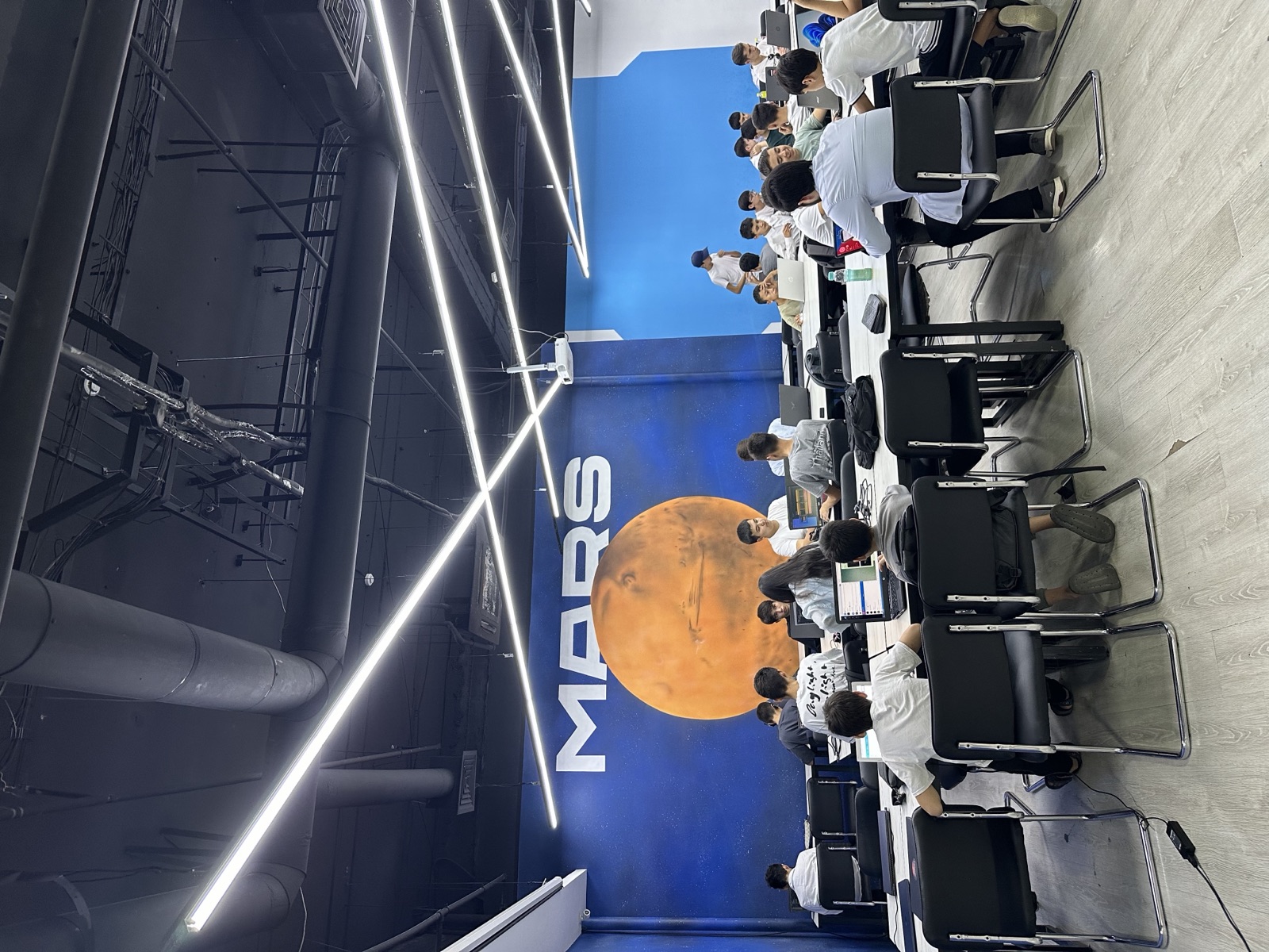 A lesson at Mars IT School